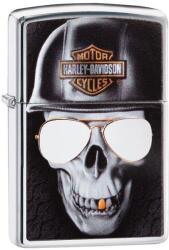 Zippo Brichetă Zippo 29739 Harley Davidson-Skull & Sunglasses (29739) Bricheta
