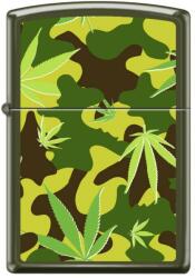 Zippo Bricheta Zippo 7817 Marijuana Leaf Camoflage (7817)
