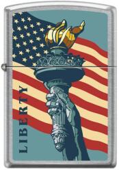Zippo Brichetă Zippo 1131 Statue of Liberty - USA Flag (1131)