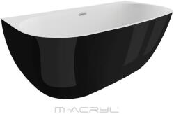 M-Acryl Avalon 160x80 cm black/white (12489)