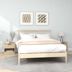 vidaXL Noptiere, 2 buc. , stejar sonoma, lemn prelucrat (811257)