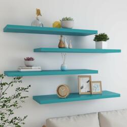 vidaXL Rafturi perete suspendate 4 buc. albastru 90x23, 5x3, 8 cm MDF (326626) Raft