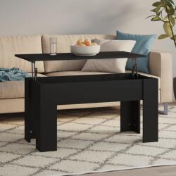 vidaXL Măsuță de cafea, negru, 101x49x52 cm, lemn prelucrat (809684) Masa de cafea