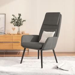 vidaXL Scaun de relaxare, gri deschis, material textil (341312)