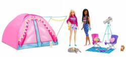 Mattel Barbie: Set de joacă Camping cu cort și păpuși (HGC18)