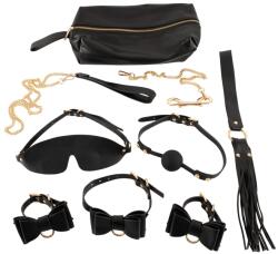 Bad Kitty 8-piece Fetish Set with Bag Black