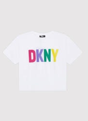 DKNY Tricou D35S31 S Alb Relaxed Fit