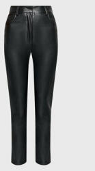 Silvian Heach Pantaloni din imitație de piele PGA22242PA Negru Regular Fit
