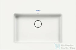 Duravit WHITE TULIP 750x490 mm-es bútorral aláépíthető mosdó csaplyuk nélkül, 2363750060 (2363750060)