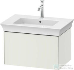 Duravit WHITE TULIP mosdó alá építhető függesztett 1 fiókos alsószekrény, 684 x 458 mm, White Satin Matt Lacquer WT424103636 (WT424103636)
