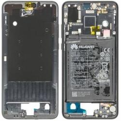 Huawei P20 - Ramă Mijlocie + Baterie (Black) - 02351VTL, 02351WKJ Genuine Service Pack, Black