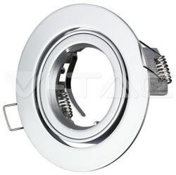 V-TAC Billenthető Olcsó kör alakú spot lámpatest, króm (14242)