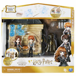 Spin Master Harry Potter Wizarding World Magical Minis Set 2 Figurine Ron Wisleay Si Hermione Granger (6063901) - ejuniorul