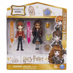 Spin Master Harry Potter Wizarding World Magical Minis Set 2 Figurine Ron Si Parvati (6064902) - ejuniorul Figurina