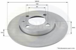 COMLINE Disc frana SEAT IBIZA II (6K1) (1993 - 1999) COMLINE ADC1401