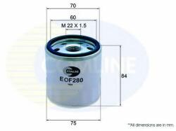 COMLINE Filtru ulei PEUGEOT BOXER platou / sasiu (2006 - 2016) COMLINE EOF280