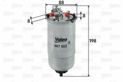 VALEO Filtru combustibil SEAT IBIZA IV (6L1) (2002 - 2009) VALEO 587502