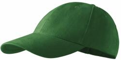 MALFINI Șapcă 6P - Verde de sticlă | uni (3050600)
