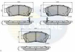 COMLINE Set placute frana, frana disc TOYOTA RAV 4 I Cabrio (SXA1) (1997 - 2000) COMLINE CBP3260