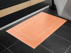 Goldea ina frottír fürdőszobai szőnyeg - lazacszínű 50 x 70 50 x 70 cm