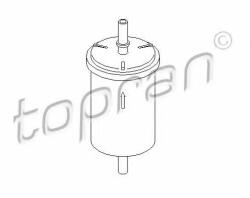 TOPRAN Filtru combustibil SMART FORTWO Cabrio (450) (2004 - 2007) TOPRAN 720 937