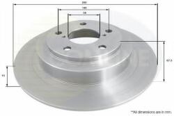 COMLINE Disc frana SUBARU LEGACY III Combi (BE, BH) (1998 - 2003) COMLINE ADC0817