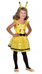 Amscan Costum pentru copii - rochie Pikachu Mărimea - Copii: S Costum bal mascat copii