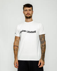 Don Lemme Tricou Drape - alb Mărime: S