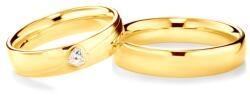 SAVICKI Esküvői karikagyűrűk: arany, karika, 5 mm - savicki - 658 165 Ft
