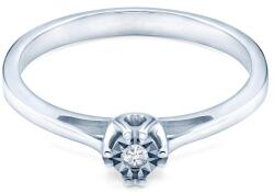 SAVICKI eljegyzési gyűrű: fehérarany és gyémánt - savicki - 169 215 Ft