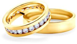 SAVICKI Esküvői karikagyűrűk: arany, lapos, 5 mm - savicki - 625 250 Ft