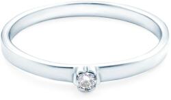 SAVICKI eljegyzési gyűrű: fehérarany és gyémánt - savicki - 143 730 Ft