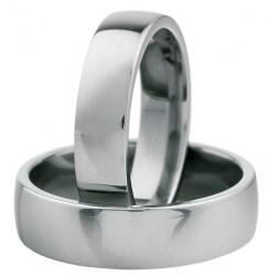 SAVICKI Esküvői karikagyűrűk: titán, félkarika, 6 mm - savicki - 141 250 Ft