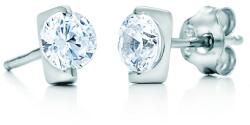 SAVICKI Fehérarany fülbevalók gyémántokkal - savicki - 414 915 Ft