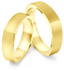 SAVICKI Esküvői karikagyűrűk: arany, lapos, 5 mm - savicki - 473 585 Ft
