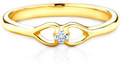 SAVICKI eljegyzési gyűrű: kétszínű arany és gyémánt - savicki - 169 215 Ft