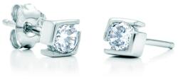 SAVICKI Fehérarany fülbevalók gyémántokkal - savicki - 160 750 Ft