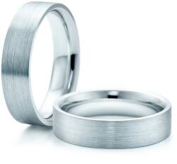 SAVICKI Esküvői karikagyűrűk: platina, lapos, 5 mm