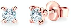 SAVICKI Share Your Love fülbevaló: rózsaarany gyémántokkal - savicki - 235 750 Ft