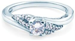 SAVICKI eljegyzési gyűrű: fehérarany és gyémántok - savicki - 582 475 Ft