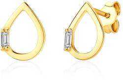 SAVICKI fülbevaló - könnyek: arany és gyémántok - savicki - 123 750 Ft