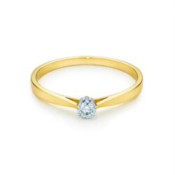 SAVICKI eljegyzési gyűrű: kétszínű arany, gyémánttal - savicki - 200 165 Ft