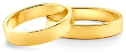 SAVICKI Esküvői karikagyűrűk: arany, lapos, 4 mm - savicki - 333 250 Ft
