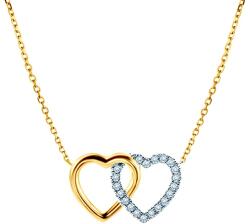 SAVICKI nyaklánc szívvel: arany és gyémántok - savicki - 172 235 Ft