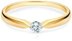 SAVICKI eljegyzési gyűrű: kétszínű arany és gyémánt - savicki - 162 665 Ft