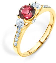 SAVICKI Dream eljegyzési gyűrű: arany és rubin