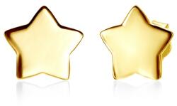 SAVICKI fülbevaló - csillagok: aranyozott ezüst
