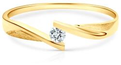 SAVICKI eljegyzési gyűrű: arany és gyémánt - savicki - 163 390 Ft