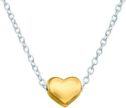 SAVICKI nyaklánc szívvel: aranyozott ezüst - savicki - 16 585 Ft