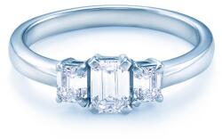 SAVICKI eljegyzési gyűrű: fehérarany és gyémánt - savicki - 1 330 810 Ft